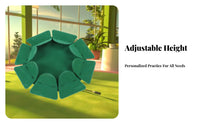 Golf Putting Cup Compact and Lightweight Flocked Putting Disc Versatile Placement Portable Golf Practice Cup for Beginners, Home, Office