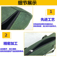 Thickened Canvas Tool Bag Electrician Bag Vehicle Tool Bag Auto Repair Bag Handbag Storage Bag Multifunctional