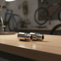 9/16 Bike Pedal Extenders Threaded Pedal Adapter with 20mm Extension Universal for Road Bikes