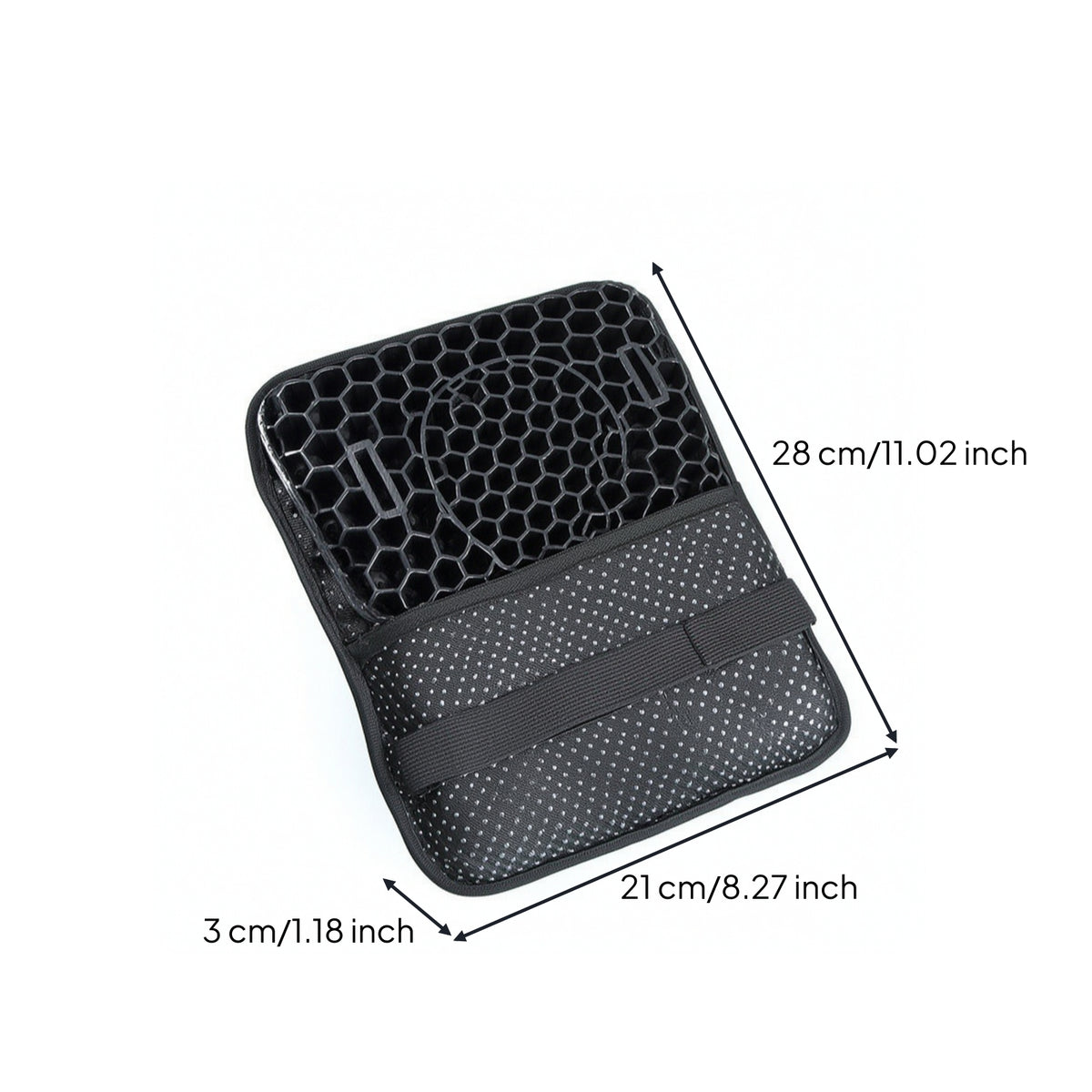 Motorcycle Seat Cushion Breathable Motorcycle Seat Pad Mesh for Motorcyclists