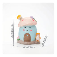 Adorable Fungus Piggy Bank Compact Fungus Currency Bank Decorative Currency Saving Pot Sturdy for Children, Girls, Nursery