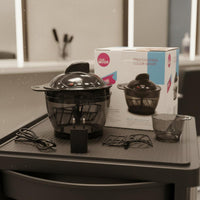 Automatic Color Mixing Bowl Anti-Slip Base Self-Stirring Hair Cream Bowl Easy to Clean Automatic Hair Dye Mixer for Colorists, Barbershop