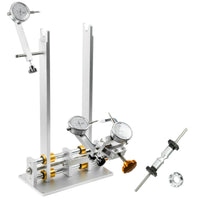 Two-Wheeler Wheel Truing Stand Adjustable Width Bike Wheel Truing Stand Foldable Cycling Equipment for Repair Shop