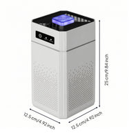 Odor-Removing Space-Saving Air Purifier Low-Noise Air Purifier Portable Appliance Quiet for Bedroom, Office, Dorm Room