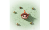Cute Mushroom Figurine Desktop Ornament Garden Elf House Decoration for Entryway