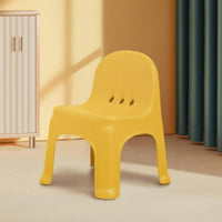 Rounded Corners Small Backrest Stool Easy to Clean child's Chair Lightweight young child Seat Stable Design for young children, Preschoolers, Parents, Kindergarten, Preschool, Daycare, play area