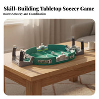 Mini Foosball Table Parent-Child Bonding Desktop Foosball Board Game 2 Player Foosball Table Fast Paced Fun for Family, Party
