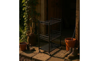 Rolling Tool Rack Open-Frame Long Handle Tool Rack Heavy Duty Garden Organizer Stand for Utility Space