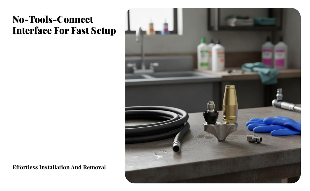 Drain Cleaning Nozzle Forward and Rear Streams High Pressure Drain Nozzle Heavy Duty Pipe Unclogging Head for Plumbers, Maintenance Experts