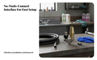 Drain Cleaning Nozzle Forward and Rear Streams High Pressure Drain Nozzle Heavy Duty Pipe Unclogging Head for Plumbers, Maintenance Experts