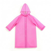 Waterproof Raincoat with Hood Watertight Raincoat Lightweight Poncho with Hood Long-Lasting for Children, Outdoor Play