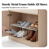 Space-Saving Expandable layered Rack Extendable Design Adjustable Tiered Stand adaptable Use Cabinet Organizer Multifunctional for property owners, Families, Closet, Under Sink, Kitchen, Bathroom
