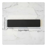 DIY Cuttable Sink Mat Countertop Protection Kitchen Sink Splatter Guard Non-Slip Household Supply for Lavatory