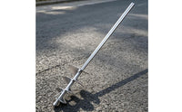 Spiral Mixing Rod Extra Long Cement Mixer Attachment Heavy Duty Paint and Mortar Mixer Paddle for Bricklayers, Painters