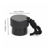 DIN First Stage Dusting Cap with Lanyard Scuba Regulator Dust Plug Lightweight Diving Equipment