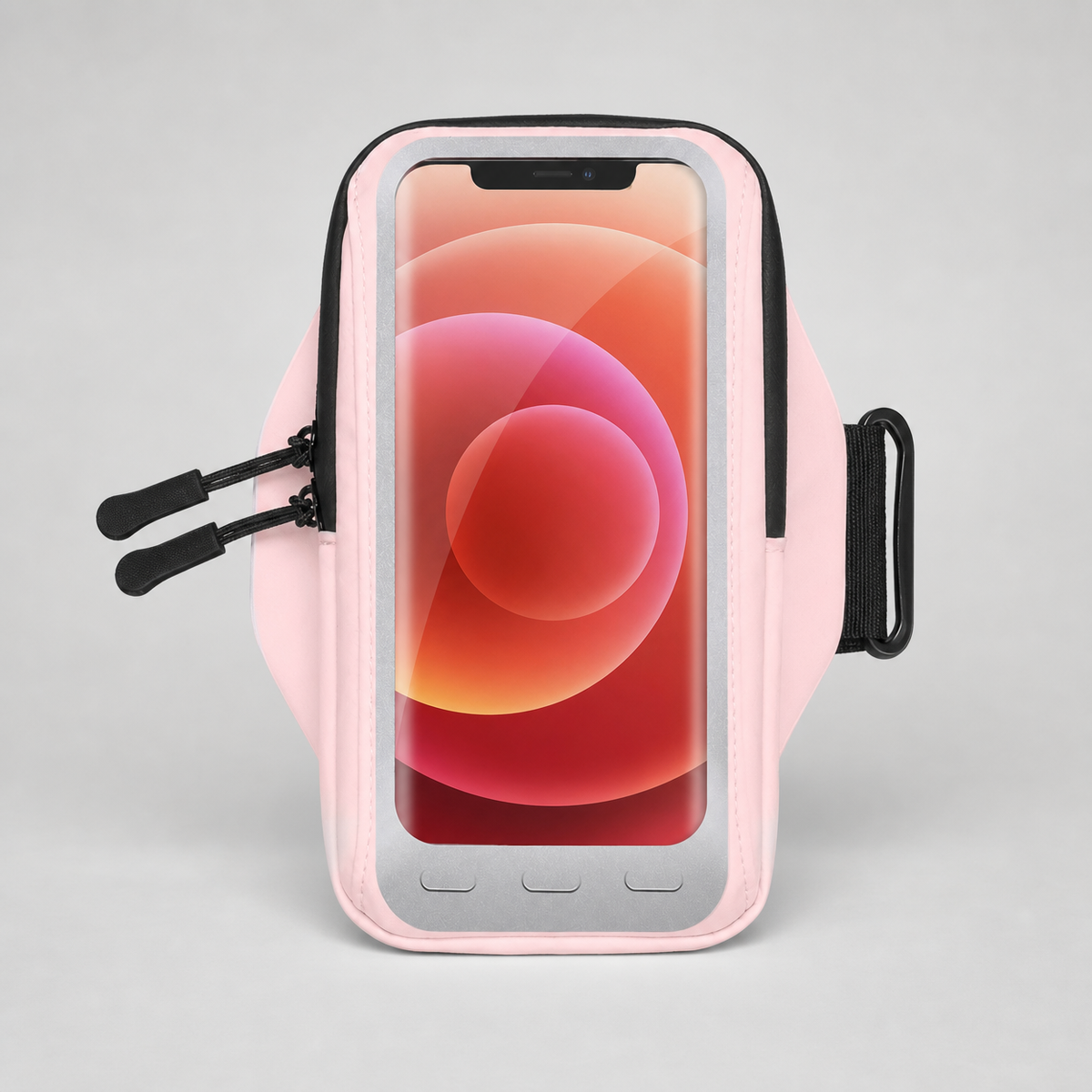 Sports Armband Phone Pouch with Touchscreen Compatibility and Large Capacity