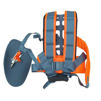 Lawn Mower Double Shoulder Strap with Gray Cushion, Luxury H-1