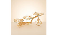 Pedal Fruit Stand European-Style Dessert Display Stand Decorative for Hosts
