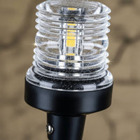 Illuminating Anchor Lamp 12V Boat Marker Lamp All Round Boat Lamp USCG Compliant 180° Adjustable