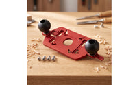 Router Base Plate with Handles Aluminum Alloy Router Base Plate with Handle Universal for Woodworkers, Hobbyist Crafters, Edge Shaping, Groove Cutting