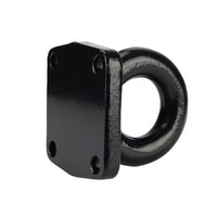 Forged Towing Ring 4-Hole Trailer Ring Black