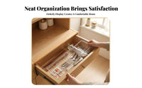 Expandable Cutlery Organizer multipurpose Expandable Cutlery Tray for households