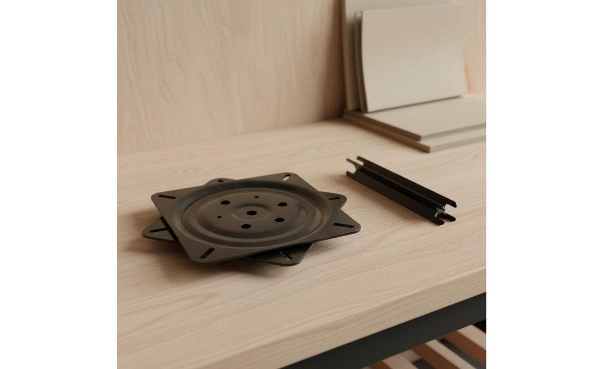 Ball Bearing Turntable 360 Degree Rotation Chair Rotating Mechanism Heavy Duty Bar Stool Swivel Plate for DIY Enthusiasts, Display Stands