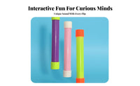 Prank Sound Tube Toy Sturdy Plastic Noise Creator Stick Portable and Lightweight for Children, Adults, Office