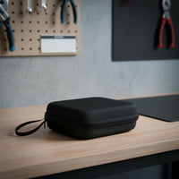 Rubber Lift Support Cushion Storage Bag EVA Material Lift Support Cushion Carrying Case Zipper Closure Car Accessory for Garage, Workshop