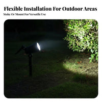 2-in-1 Installation Solar Powered Light Waterproof Solar Light Wireless for Patio, Pathway, Driveway