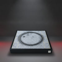 Slide Turntable Scene Base Realistic Model Car Display standwith Skid Marks Miniature Car Display standfor Collectors
