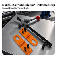 Safeguarding Pads Manual Dent Removal Puller Red Handle Toothed Dent Removal Puller Metal Hail Damage Repair Kit Non-Destructive