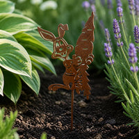 Garden Iron Art Insect Decorative Stakes - 5 Piece Set