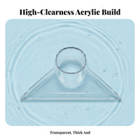 Acrylic Duckbill Outlet High Clearness Fish Tank Triangle Nozzle Wide Compatibility Aquarium Duckbill Nozzle