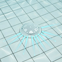 Round Main Drain Cover Perforated Pool Drain Cover White Hardware