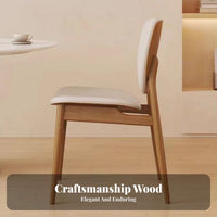 Wabi-Sabi design Wooden Chair with Woven Seat Nordic Aesthetic Dining Seating sturdy Wood Frame Home Furniture Minimalist Design for Restaurant Owners, Interior Designers, Reception Area, Kitchen, Living Room, Study