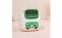 Animal Fan Cute Mini Desk Fan with Brushless Motor Small for Office Workers, Students, Desk, Dorm Room, Bedside Table