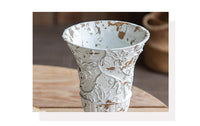 European Style Resin Tabletop Flower Arrangement Container Vintage Decor