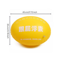 Inflatable Swimming Buoy Ball High Buoyancy Swimming Bubble Belt Lightweight Swim Buoy Long-Lasting for Children, Toddlers