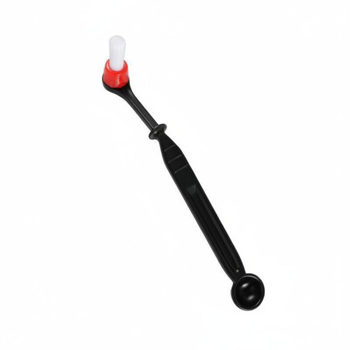 2-in-1 Design Espresso Machine Cleaning Brush Double-Use Coffee Machine Cleaning Brush Sturdy Nylon Bristles for Baristas, Cafe