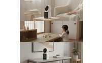 Desktop Visual Communication System with Monitor Single-Button Visual Communication System Camera Distant Door Phone for Families