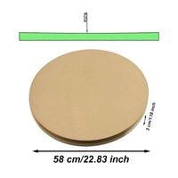 Curved Sanding Dish CNC Machined Curved Sanding Plate Deform Resistant Guitar Body Template for Luthiers, Workshop, Repair Bench