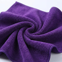 21-Ply Twisted Thick Microfibre Cloth and Microfibre Towel, 300g Multi-Purpose Cleaning Tool for Oil Removal, 25x50cm Bound Border Fabric
