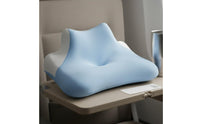Slow Rebound Multi-Position Support Pillow Skin-Friendly Textile Ergonomic Prone Pillow Memory Foam Reading Support Pillow for Readers, Phone Users, Lounging