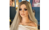 Mannequin Head with Shoulders Professional Mannequin Bust with Shoulders Sturdy Hairpiece Display Head for Jewelers