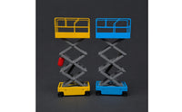 Miniature Scissor Lift Wheeled Scissor Lift Model Compact for Display