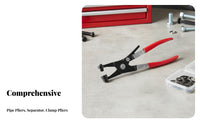 4 Pieces 4 Piece Automotive Hose Plier Kit Long-Lasting Car Water Pipe Clamp