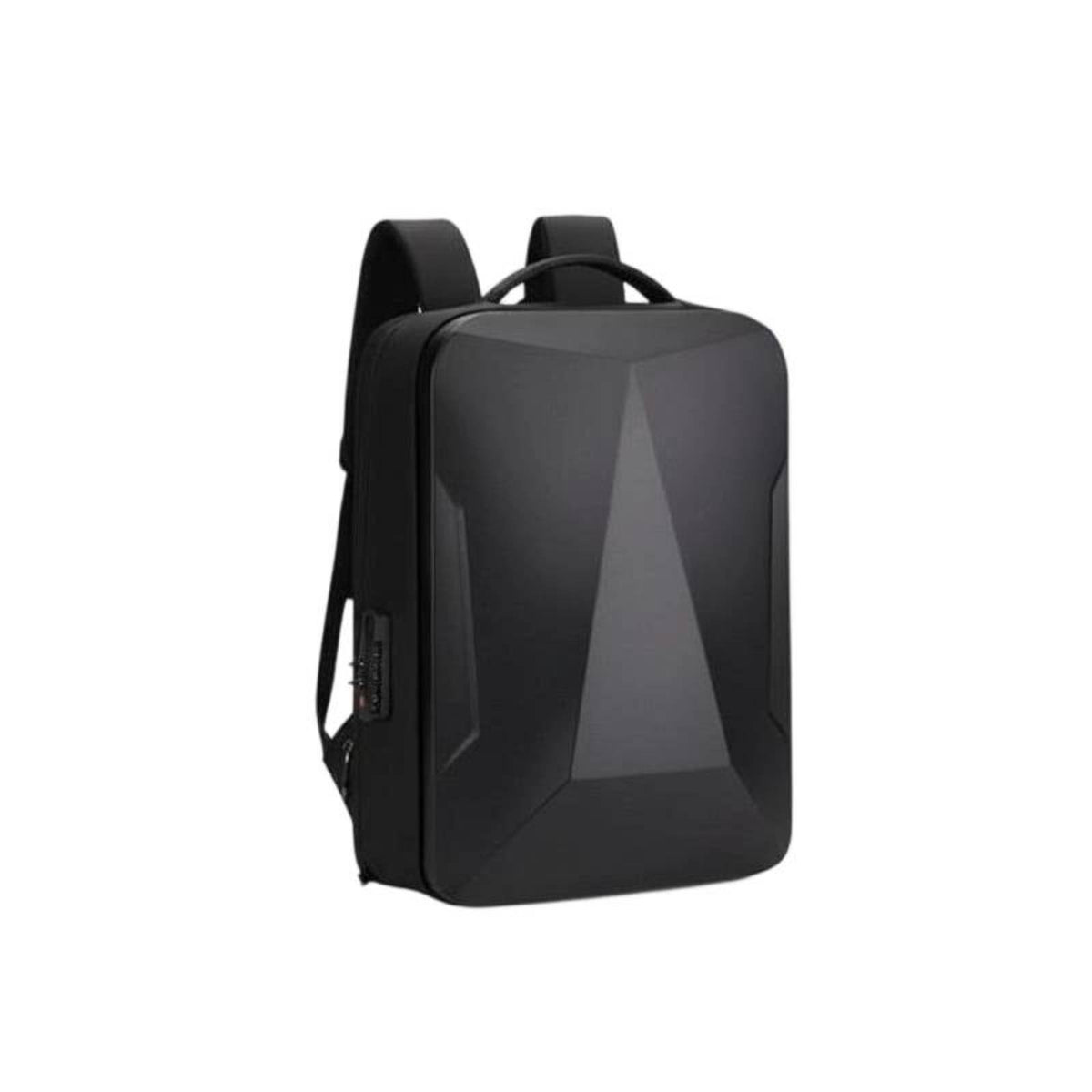 Multi-Functional Hardshell Backpack Breathable Back Panel Water Resistant Commuter Bag for Gamers