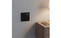 Automated Power Receptacle Timer Function Wall Outlet Family Sharing Control Power
