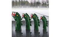 4 Pieces Dinosaur Golf Headcover Shielded Golf Club Head Cover Dinosaur Head Cover Textured Waterproof for Golfers